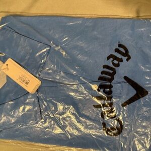 Callaway Sky Blue Golf Polo